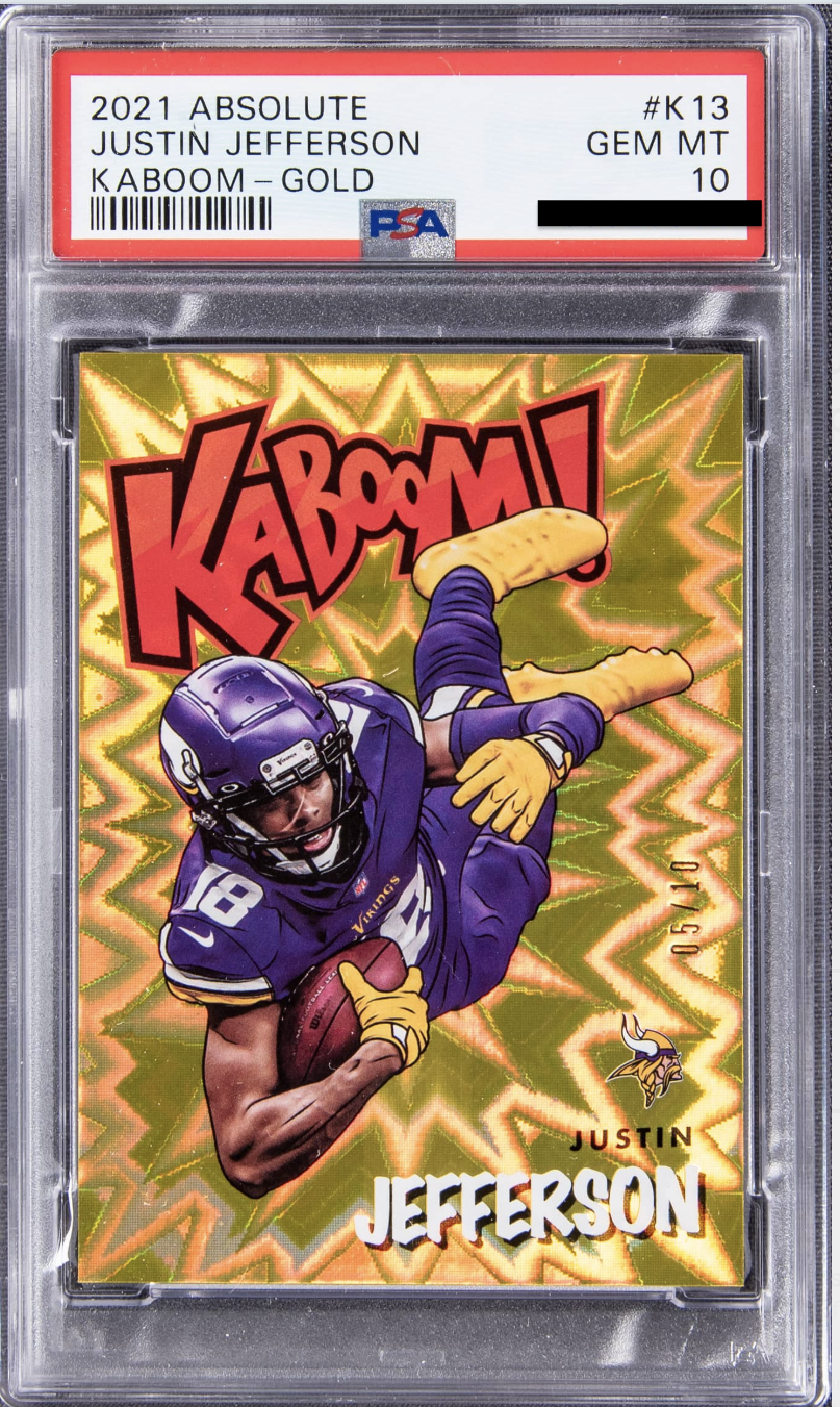 Justin Jefferson card
